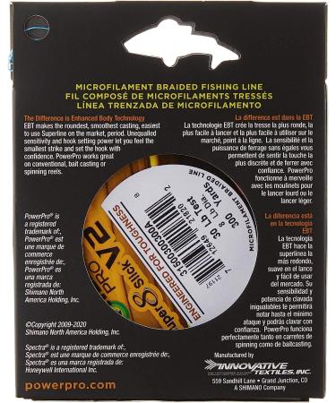 PowerPro Super Slick V2 30lb 300yd Blue Fishing Line (31500300300A) - Buy Online on GoSupps.com