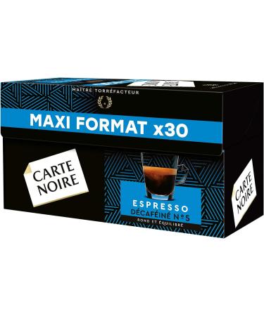 Carte Noire Expresso Decaffeinated 30 Capsules Compatible with Nespresso 1 g - Buy Online on GoSupps.com