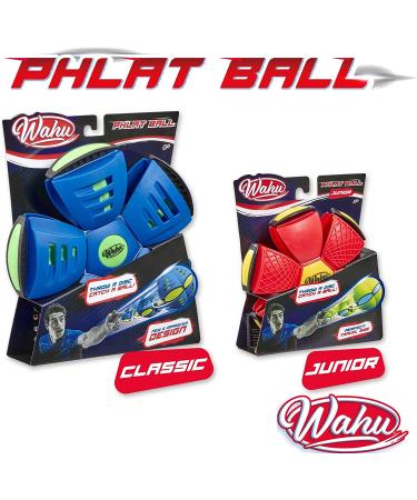 Wahu Phlat Ball Junior Green - Transforming Flying Toy for Kids - Frisbee Disc that Turns into a Ball - Buy Online on GoSupps.com