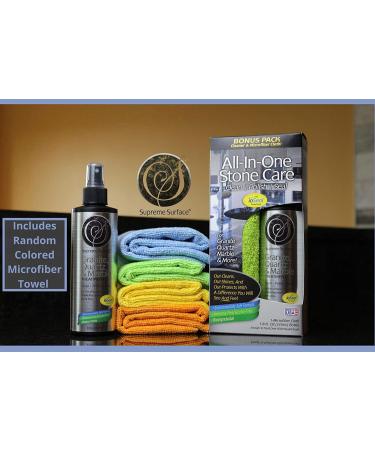 Supreme Surface Granite Quartz & Marble Treatment 3 Pack - Enhance & Protect Your Countertops - Buy Online on GoSupps.com