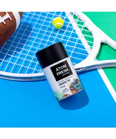 Buy Atom Fresh Lab Natural Deodorant - Long-Lasting Aluminum Free Skin Safe - Oriental Tea Scent 2.3 Oz - International Shipping Available - Buy Online on GoSupps.com