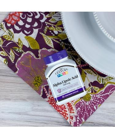 Buy 21st Century Healthcare Alpha Lipoic Acid 200 mg - 60 Vegetarian Capsules | Shop Internationally for Best Prices - Buy Online on GoSupps.com