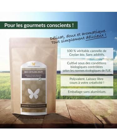 1 kg of organic Ceylon cinnamon grown and produced according to EU organic standard without additives (1000 g) - Buy Online on GoSupps.com