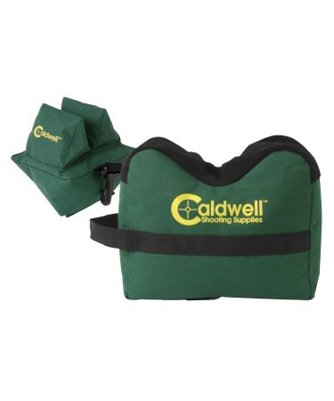 Caldwell DeadShot Boxed Combo Front and Rear Bag with Durable Construction and Water Resistance for Outdoor, Range, Shooting and Hunting Filled
