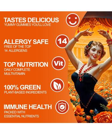 MEGNETA Fiber Gummies for Digestive Health High Fiber Orange Flavor 60 Chewable Gummies for Gut Support - Buy Online on GoSupps.com