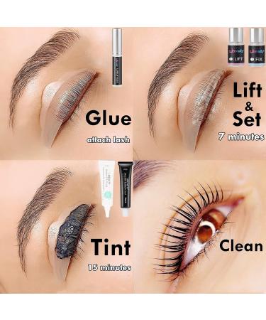 Libeauty Lash Lift & Color Kit | Eyebrow Lamination for Home DIY & Salon | Enhance Black Curling & Thickness for Stunning Eyes - Buy Online on GoSupps.com