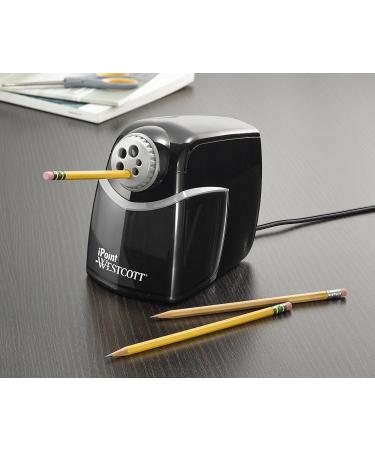 Westcott iPoint Heavy Duty Electric School Sharpener (16681) 8.25 x 7.75 x 5.75 - Buy Online on GoSupps.com