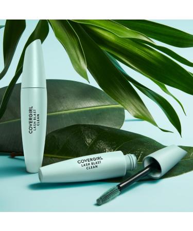 Covergirl - Lash Blast Clean Mascara Formulated Without Parabens Sulfates Mineral Oil and Talc Infused with Argan and Marula Oils 100% Vegan and Cruelty-free Black Brown - 810 Regular Black Brown - Buy Online on GoSupps.com