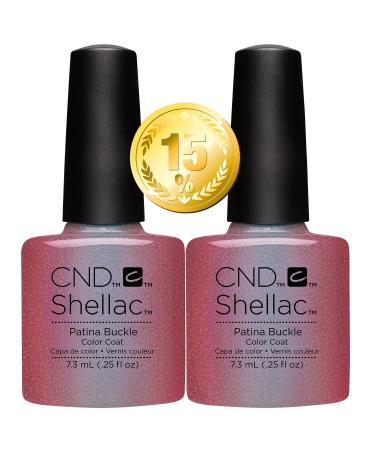 CND Shellac UV/LED Power Polish patina buckle 7.3 ml 2 pieces Patina Buckle