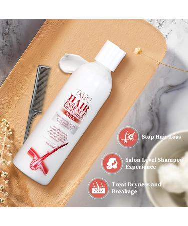 KVG Hair Growth Shampoo | Natural Solution for Thinning Brittle Hair - Strengthen & Stop Hair Loss (250ml - Buy Online on GoSupps.com
