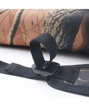Lightweight Back Arrow Quiver - Foldable Dual-Use Hip Arrows Bag for Recurve & Compound Bow Target Practice | Black Nylon - Buy Online on GoSupps.com
