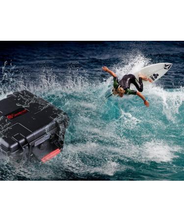 Smatree GA700-2 ABS Floaty/Water-Resist Hard Case for GoPro Hero - Compatible with Hero 7/6/5/4/3+/3/2/1, DJI Osmo Action - Buy Online on GoSupps.com