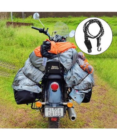 Aohcae Adjustable Bicycle Clamping Belt Luggage Rack - 3-Piece Tension Belts for Motorbike & Bike - 70cm Long - Buy Online on GoSupps.com