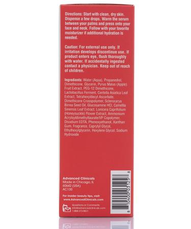 Buy Advanced Clinicals Cica Serum 1.75 fl oz - Soothing & Repairing Formula - Buy Online on GoSupps.com