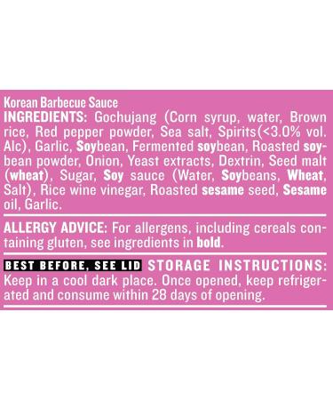 Janda Korean Barbecue Sauce (190g) | Made with Gochujang Chilli Paste | This Sauce Can Be Used as a Stir Fry Sauce Marinade or Dipping Sauce | Vegan Vegetarian and Plant Based | Made in the UK - Buy Online on GoSupps.com
