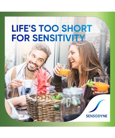 Buy Sensodyne Fresh Mint Sensitive Toothpaste - Strong Teeth & Healthy Gums 2.64 Oz | Triple Action Toothpaste for Sensitive Teeth - International Shipping Available - Buy Online on GoSupps.com