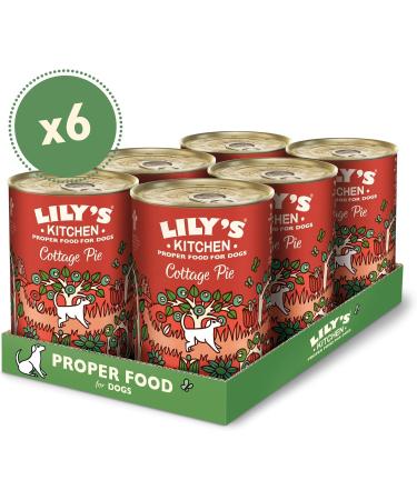 Lily's Kitchen Natural Wet Dog Food - Grain-Free Meat Potato Casserole 6x400g | Healthy Adult Dog Meals - Buy Online on GoSupps.com