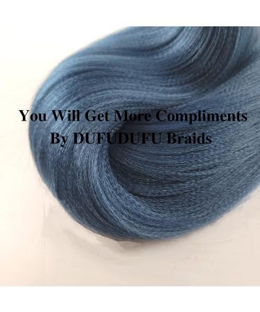 Navy Blue Pre-Stretched Kanekalon Braiding Hair for Knotless Braids (Pack of 3, 26, 10 oz) - Buy Online on GoSupps.com