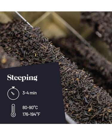 Kusmi Tea Anastasia Organic - Black Tea with Bergamot Lemon & Orange Blossom - 100g Metal Can (40 Cups) - International Shipping Available - Buy Online on GoSupps.com