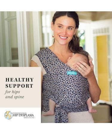 MOBY Leopard Classic Baby Wrap Carrier - 100% Cotton Unisex Cream-Yellow - Buy Online on GoSupps.com