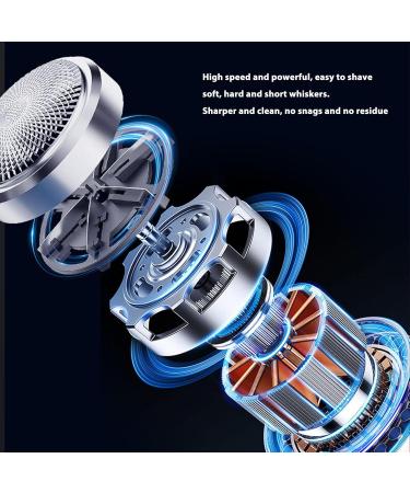 Electric Beard Clipper - Mini Pocket Size Shaver with Digital Display for Men | USB Rechargeable Clipper - Buy Online on GoSupps.com