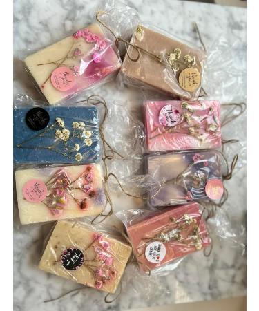 Organic Soap by Serenity at Last | Soothing Lavender Lemongrass - Natural Eco-Friendly Skincare for All Skin Types - Buy Online on GoSupps.com