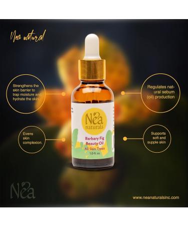 Barbary Fig Beauty Oil - Nourishing Moisturizer for All Skin Types | Natural Facial Oil for Glowing Skin - 1.0 fl.oz - Buy Online on GoSupps.com