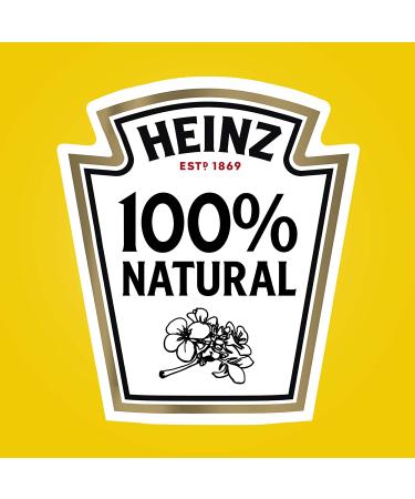 Heinz 100% Natural Yellow Mustard (12 ct, 8 oz Bottles) - Pack of 12 - Buy Online on GoSupps.com