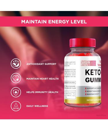 NutraRize TurboTrim Keto + ACV Gummies for Weight Loss All Natural Apple Cider Vinegar Keto+ACV Reviews (60 Gummies) - Buy Online on GoSupps.com