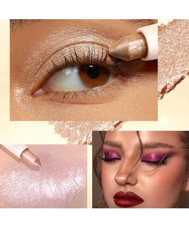 6 Colors Glitter Eyeshadow Stick Colorful Set 6 Eye Makeup Brush Set Waterproof Eye Shadow Pencil Eye shadow Stick Pen Makeup Set Waterproof & Long Lasting Starter Eyeshadow Stick Sets 55*6+6 - Buy Online on GoSupps.com
