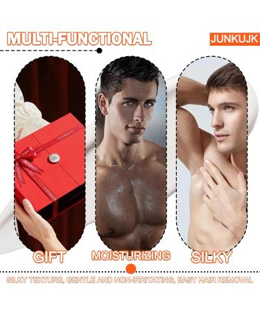 Intimate Hair Removal Cream for Men | Easy-to-Use Depilatory Cream for Underarm Chest Back & Legs - Buy Online on GoSupps.com