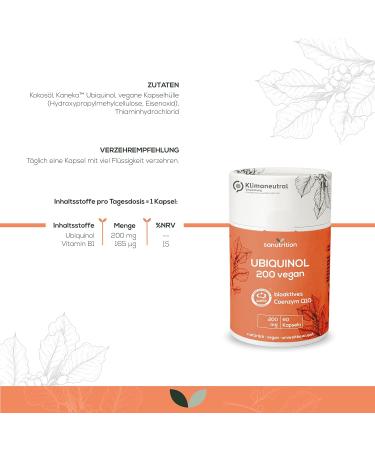 Buy Kaneka Ubiquinol 200 mg | 60 Vegan Capsules | Bioactive Coenzyme Q10 | Eco-Friendly Packaging - Worldwide Shipping - Buy Online on GoSupps.com