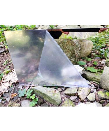 6 x 9 inches Flexible Adhesive Mirror Sheet - Non-Glass Stick on Mirror Tiles for Crafts and Wall Decor - Buy Online on GoSupps.com