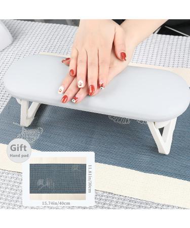 Adjustable Nail Arm Rest Cushion for Professional Acrylic Nails - Hand Holder with PU Leather and Soft Sponge - Manicure Tool - Buy Online on GoSupps.com