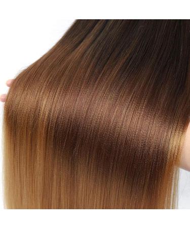 26 Inch Ombre Pre Stretched Braiding Hair Extension 8 Packs - Professional Synthetic Fiber for Twist Braids - Hot Water Setting - Ideal for Black Women (1B/30/27) - Buy Online on GoSupps.com