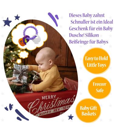 Pumpkin Halloween Teething Toy for Babies | Safe Fun and Unique Gifts - Buy Online on GoSupps.com