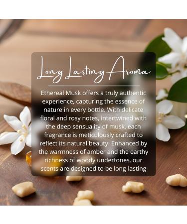 ARABIAN PERFUMES & OILS Ethereal Musk Perfume Oil - Floral Warm Musky Fragrance Oil for Men and Women - Travel Size Perfume 0.10 Fl. Oz. - Buy Online on GoSupps.com