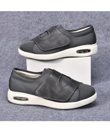 SDEQA Mens Edema Wide Feet Extra Wide Adjustable Diabetic Slippers - Size 7.5 C - Buy Online on GoSupps.com