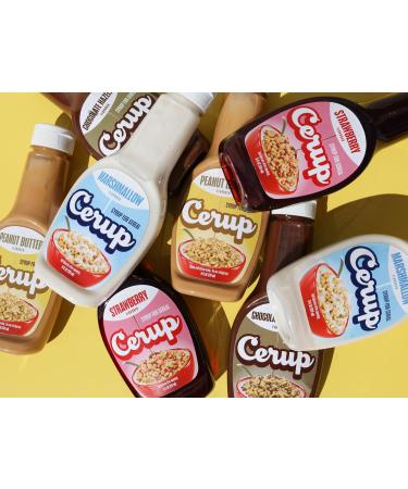 Marshmallow Flavored Cerup Syrup for Cereal - Fun and Tasty Breakfast Idea for Kids and Adults - Various Flavors Available - Buy Online on GoSupps.com