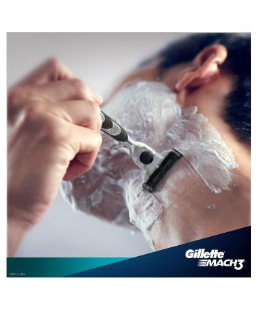 Gillette Mach 3 4-Pack - Precision Razor Blades for a Smooth Shave - Buy Online on GoSupps.com