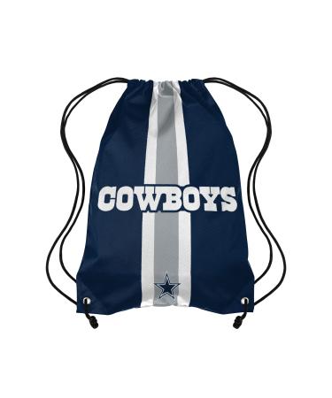Dallas Cowboys NFL Team Stripe Wordmark Drawstring Backpack