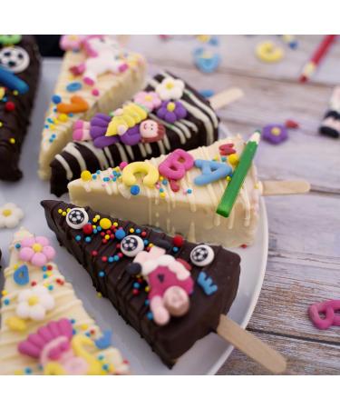 G nthart BackDecor Mini Sugar Footballs - Soccer Party Decoration | 48 Icing Footballs for Events | International Shipping - Buy Online on GoSupps.com