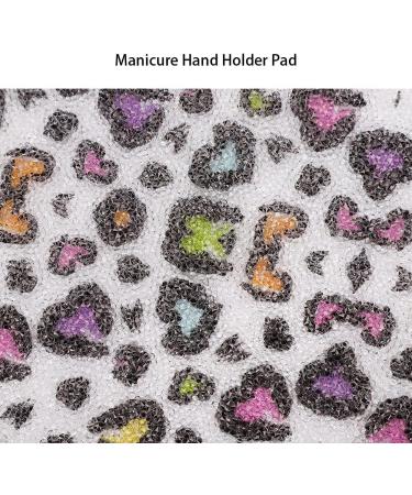 Different Gift Protect The Desktop Materials Durable Ideal Choice Nail Art Hand Holder Pad Nail Art Pillow(02-color leopard print) - Buy Online on GoSupps.com