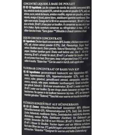 CHEF Chicken Liquid Concentrate 1L - Premium Flavor Enhancer - Buy Online on GoSupps.com