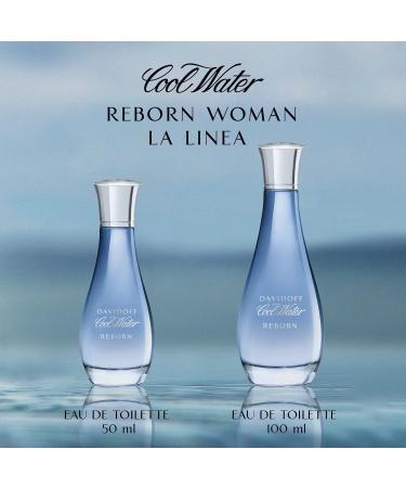 Davidoff Cool Water Reborn Eau de Toilette Floral Woody Women's Perfume With Notes of Rose Absolute Vetiver & Tonka Bean Long Lasting Fragrance 3.3 Fl Oz - Buy Online on GoSupps.com
