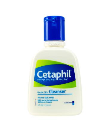 Cetaphil Gentle Skin Cleanser Bottles  4 Fluid Ounce 4 Fl Oz (Pack of 1)