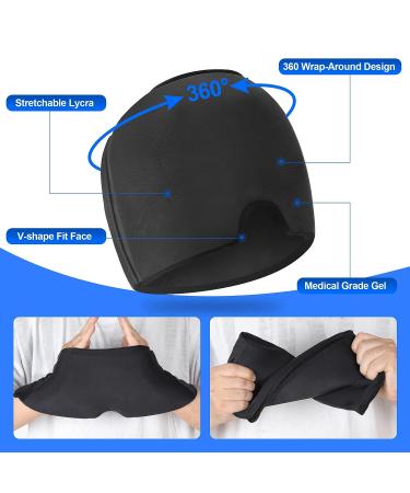 Migraine Ice Head Wrap Gel - Headache Relief Cap for Tension, Puffy Eyes & Muscle Pain - Buy Online on GoSupps.com