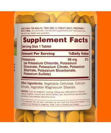 Sundown Multi Source Potassium Supplement - 6 Forms - 90 Tablets x 6 - Packaging May Vary - Buy Online on GoSupps.com