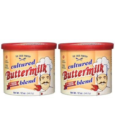 Saco Foods Buttermilk Powder Blend - Cultured 12 oz | Baking & Cooking Essential - Buy Online on GoSupps.com