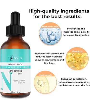 Niacinamide Serum Face for Microneedling High Dose + Zinc + Hyaluronic | 60 ml - Buy Online on GoSupps.com